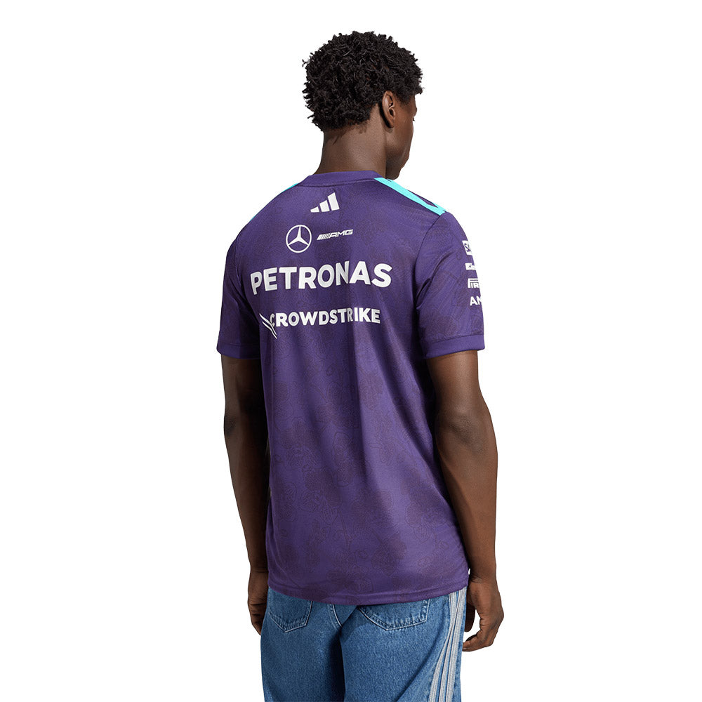 ADIDAS เสื้อแข่งรถผู้ชายทีม Mercedes - AMG Petronas Formula 1 Team Vanda Bloom Supersports Thailand