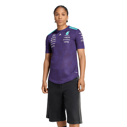 ADIDAS เสื้อแข่งรถผู้หญิงทีม Mercedes - AMG Petronas Formula 1 Team Vanda Bloom