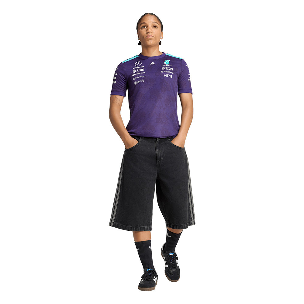 ADIDAS เสื้อแข่งรถผู้หญิงทีม Mercedes - AMG Petronas Formula 1 Team Vanda Bloom Supersports Thailand