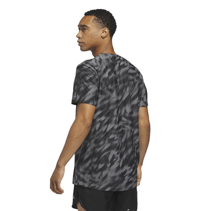 ADIDAS Own The Run Allover Print Men's Running T-Shirt