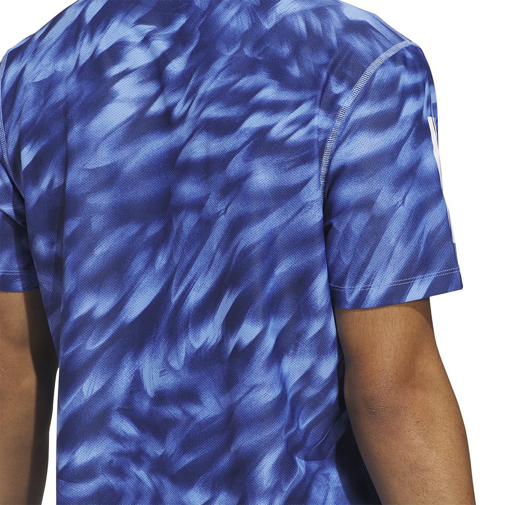 ADIDAS Own The Run Allover Print Men's Running T-Shirt