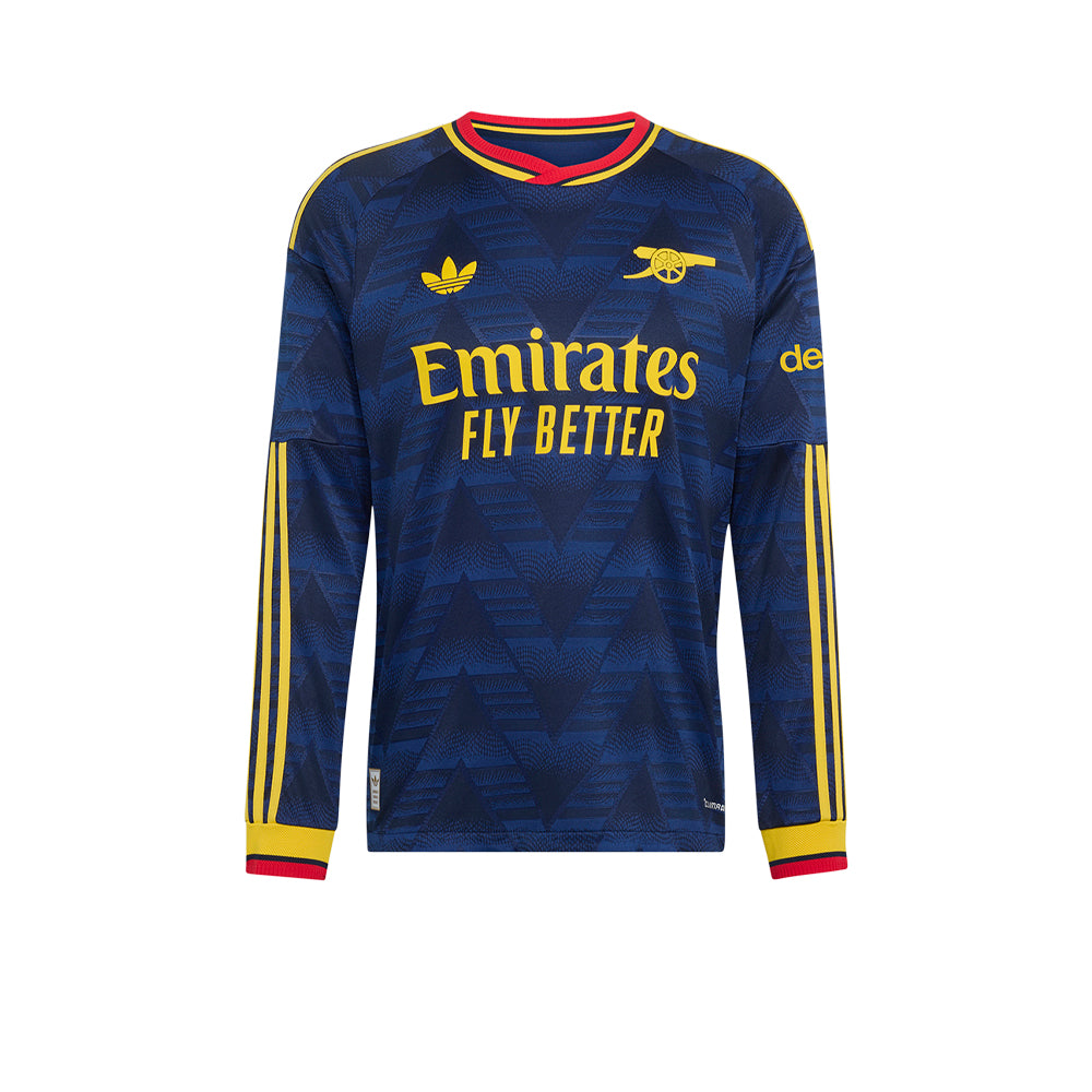 ADIDAS เสื้อแข่งผู้ชายแขนยาวทีมอาร์เซนอล ชุดเยือน เกรด Authentic ฤดูกาล 2026/27 Supersports Thailand