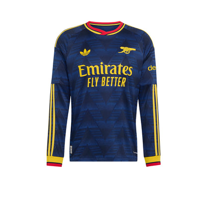 ADIDAS เสื้อแข่งผู้ชายแขนยาวทีมอาร์เซนอล ชุดเยือน เกรด Authentic ฤดูกาล 2026/27