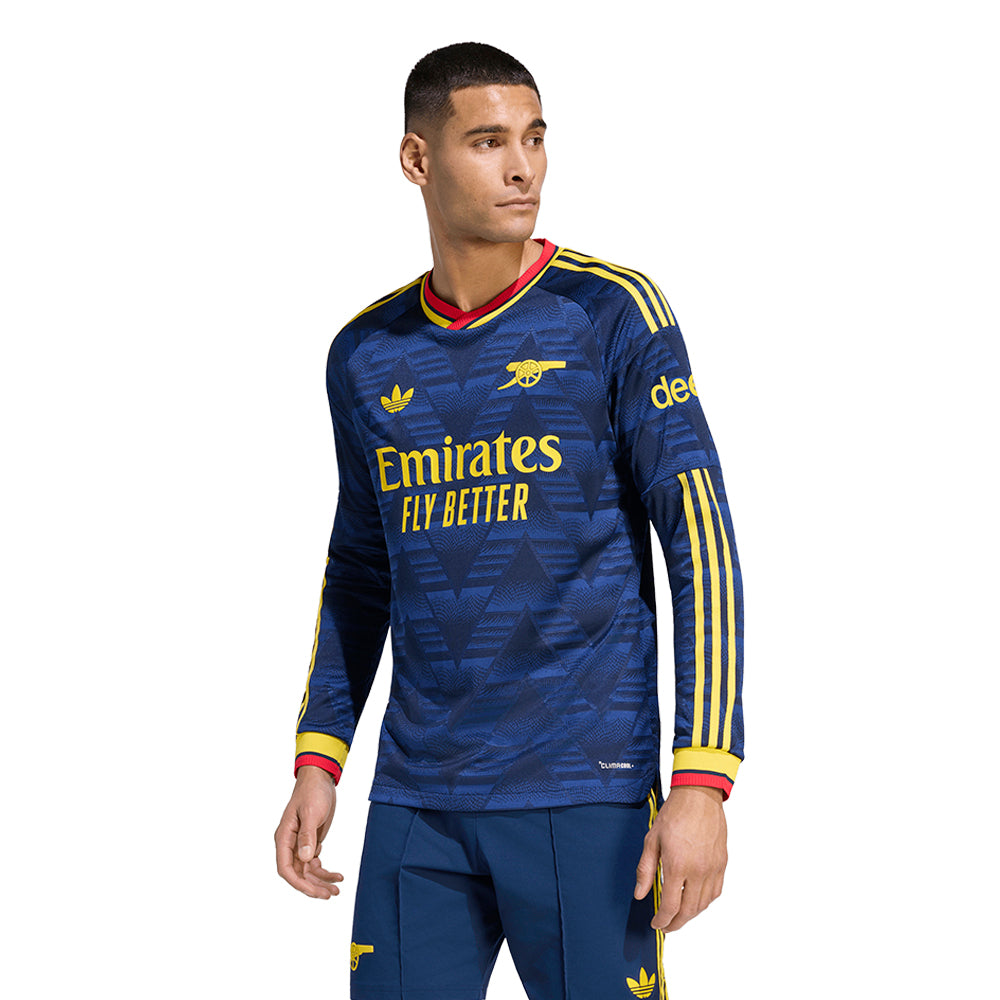 ADIDAS เสื้อแข่งผู้ชายแขนยาวทีมอาร์เซนอล ชุดเยือน เกรด Authentic ฤดูกาล 2026/27 Supersports Thailand