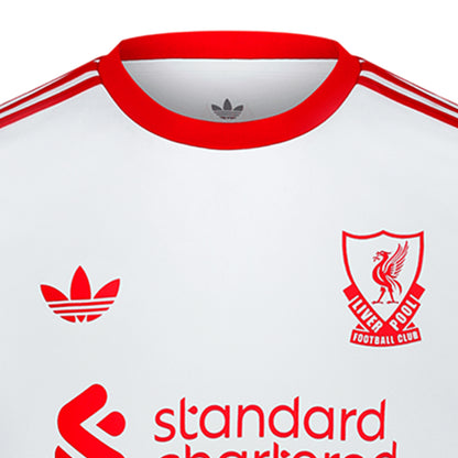 ADIDAS เสื้อแข่งเด็กทีมลิเวอร์พูล ชุดเยือน เกรด Fan ฤดูกาล 2026/27