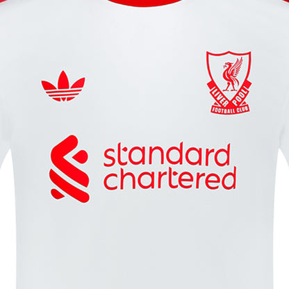 ADIDAS เสื้อแข่งเด็กทีมลิเวอร์พูล ชุดเยือน เกรด Fan ฤดูกาล 2026/27
