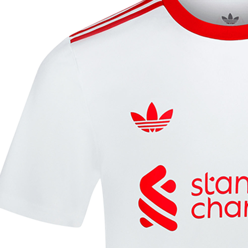 ADIDAS เสื้อแข่งเด็กทีมลิเวอร์พูล ชุดเยือน เกรด Fan ฤดูกาล 2026/27 Supersports Thailand