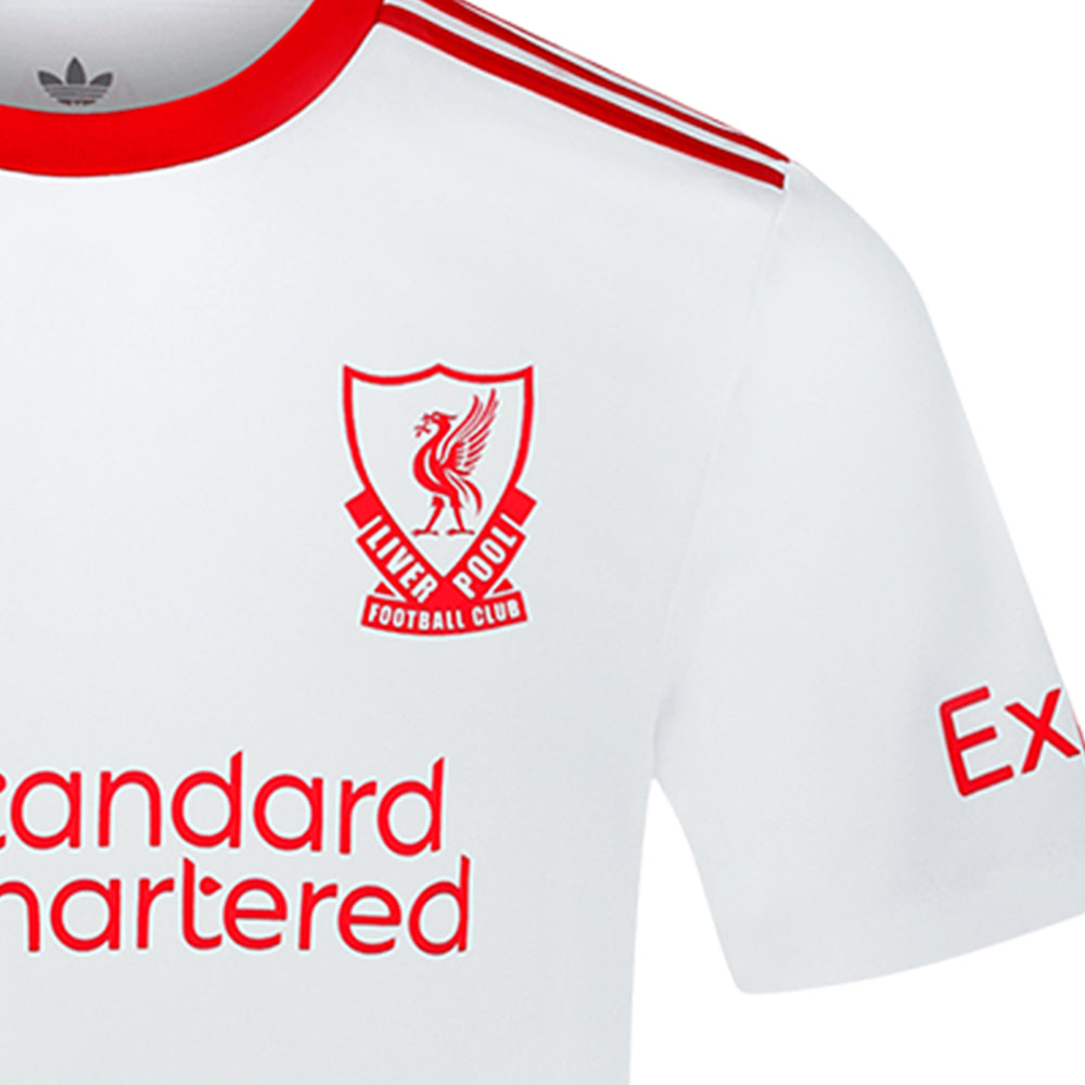 ADIDAS เสื้อแข่งเด็กทีมลิเวอร์พูล ชุดเยือน เกรด Fan ฤดูกาล 2026/27 Supersports Thailand