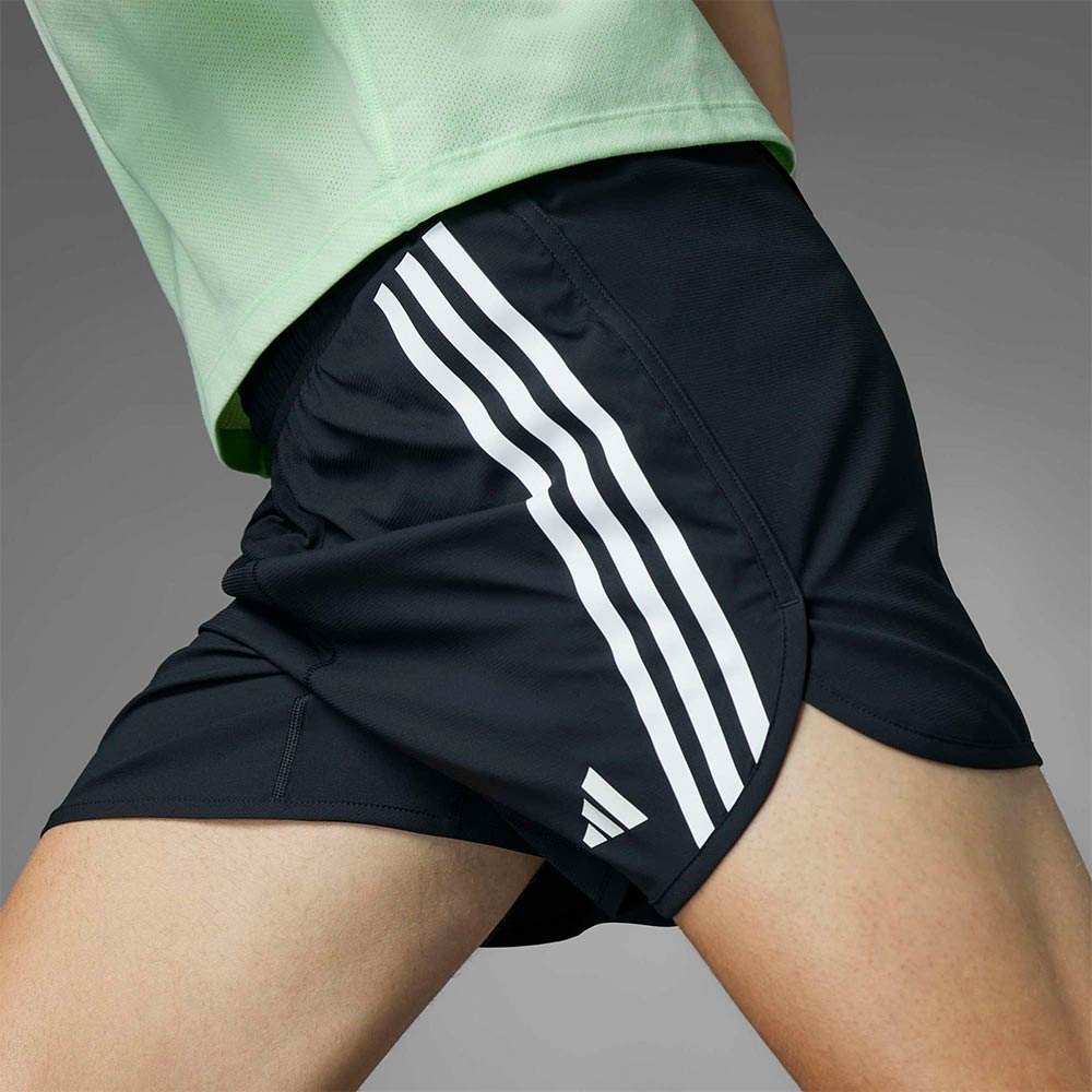 ADIDAS Own the Run 3-Stripes Men's Running Shorts - Supersports Thailand