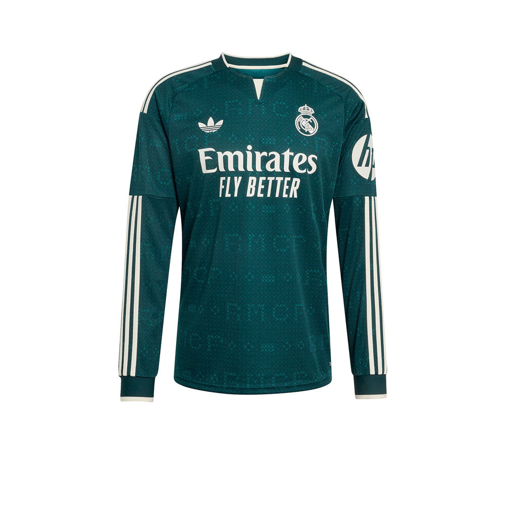ADIDAS Men's Real Madrid Away 2026/27 Long Sleeve Jersey - Supersports Thailand