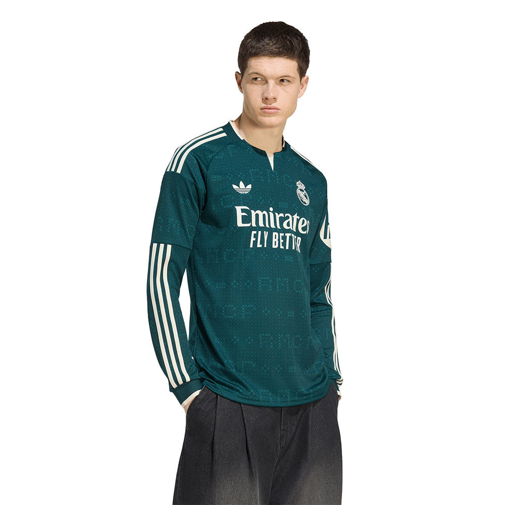 ADIDAS Men's Real Madrid Away 2026/27 Long Sleeve Jersey - Supersports Thailand Supersports Thailand