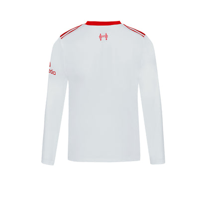 ADIDAS เสื้อแข่งเด็กแขนยาวทีมลิเวอร์พูล ชุดเยือน เกรด Fan ฤดูกาล 2026/27