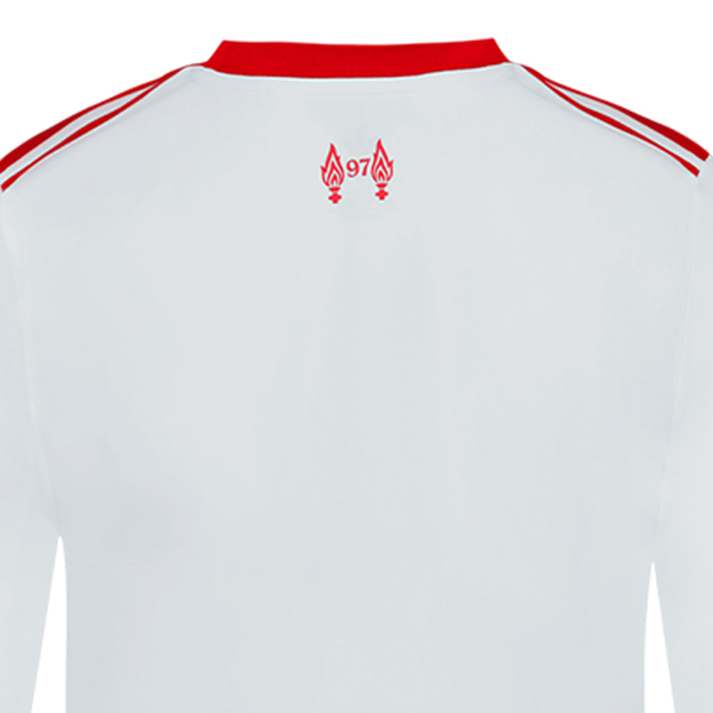 ADIDAS เสื้อแข่งเด็กแขนยาวทีมลิเวอร์พูล ชุดเยือน เกรด Fan ฤดูกาล 2026/27 Supersports Thailand