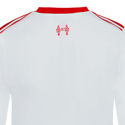 ADIDAS เสื้อแข่งเด็กแขนยาวทีมลิเวอร์พูล ชุดเยือน เกรด Fan ฤดูกาล 2026/27