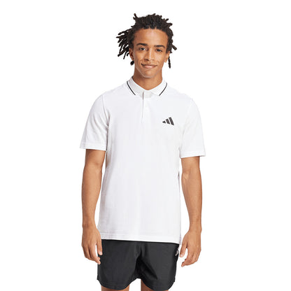 ADIDAS Essentials Small Logo Piqué Men's Polo Shirt - Supersports Thailand