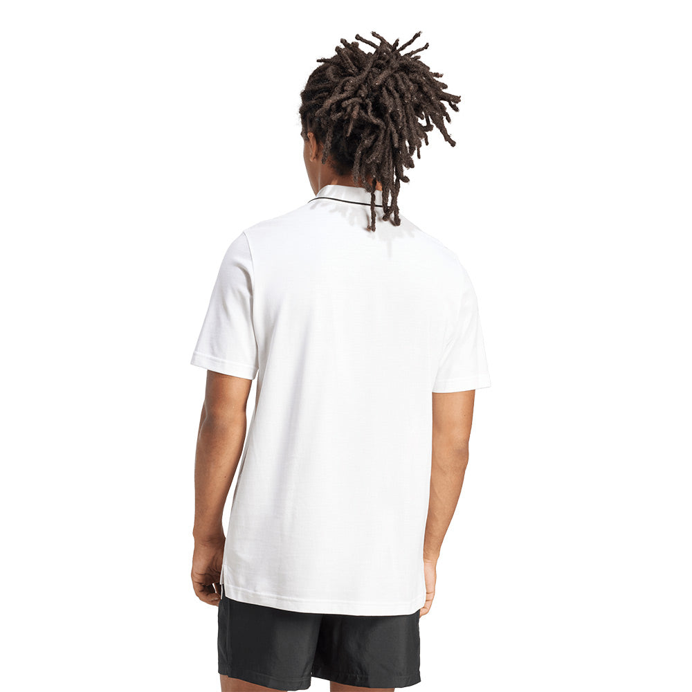 ADIDAS Essentials Small Logo Piqué Men's Polo Shirt - Supersports Thailand Supersports Thailand
