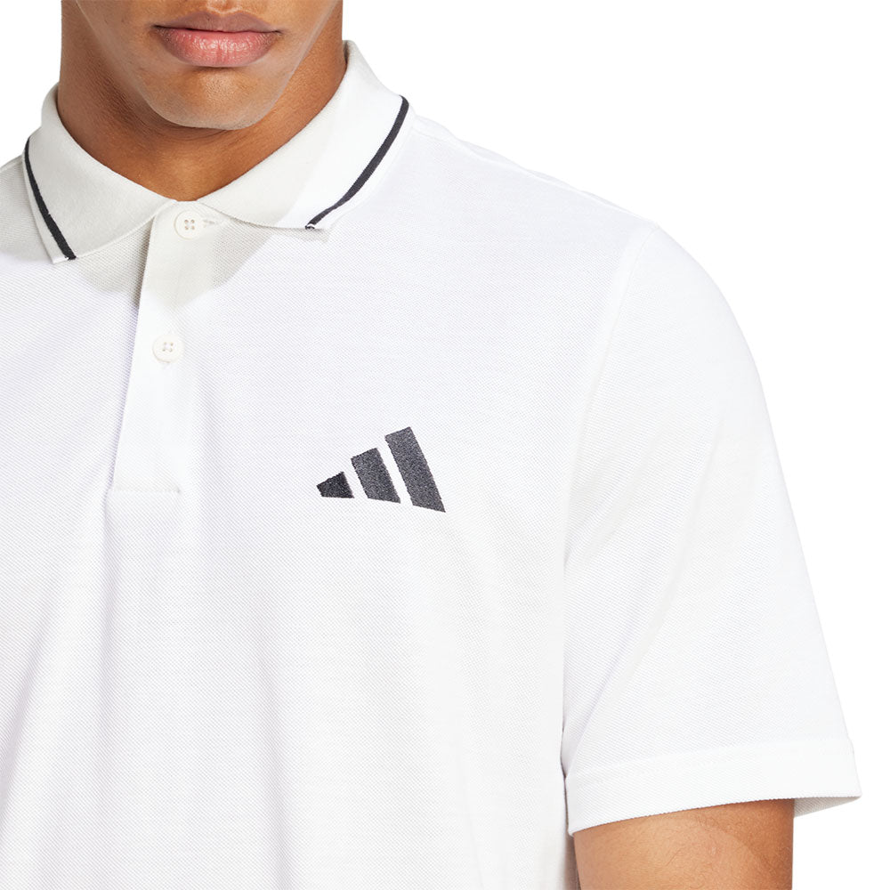 ADIDAS Essentials Small Logo Piqué Men's Polo Shirt - Supersports Thailand Supersports Thailand