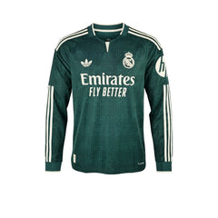 ADIDAS Men's Real Madrid Away Authentic 2026/27 Long Sleeve Jersey