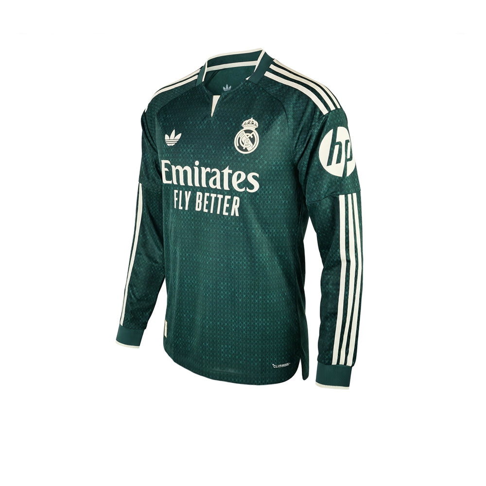 ADIDAS Men's Real Madrid Away Authentic 2026/27 Long Sleeve Jersey Supersports Thailand