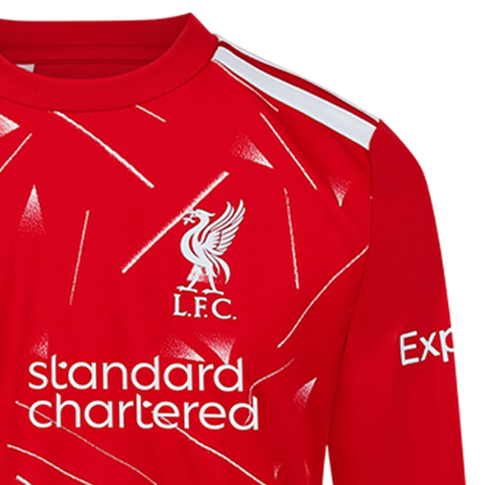 ADIDAS เสื้อแข่งเด็กแขนยาวทีมลิเวอร์พูล ชุดเหย้า เกรด Fan ฤดูกาล 2026/27 Supersports Thailand