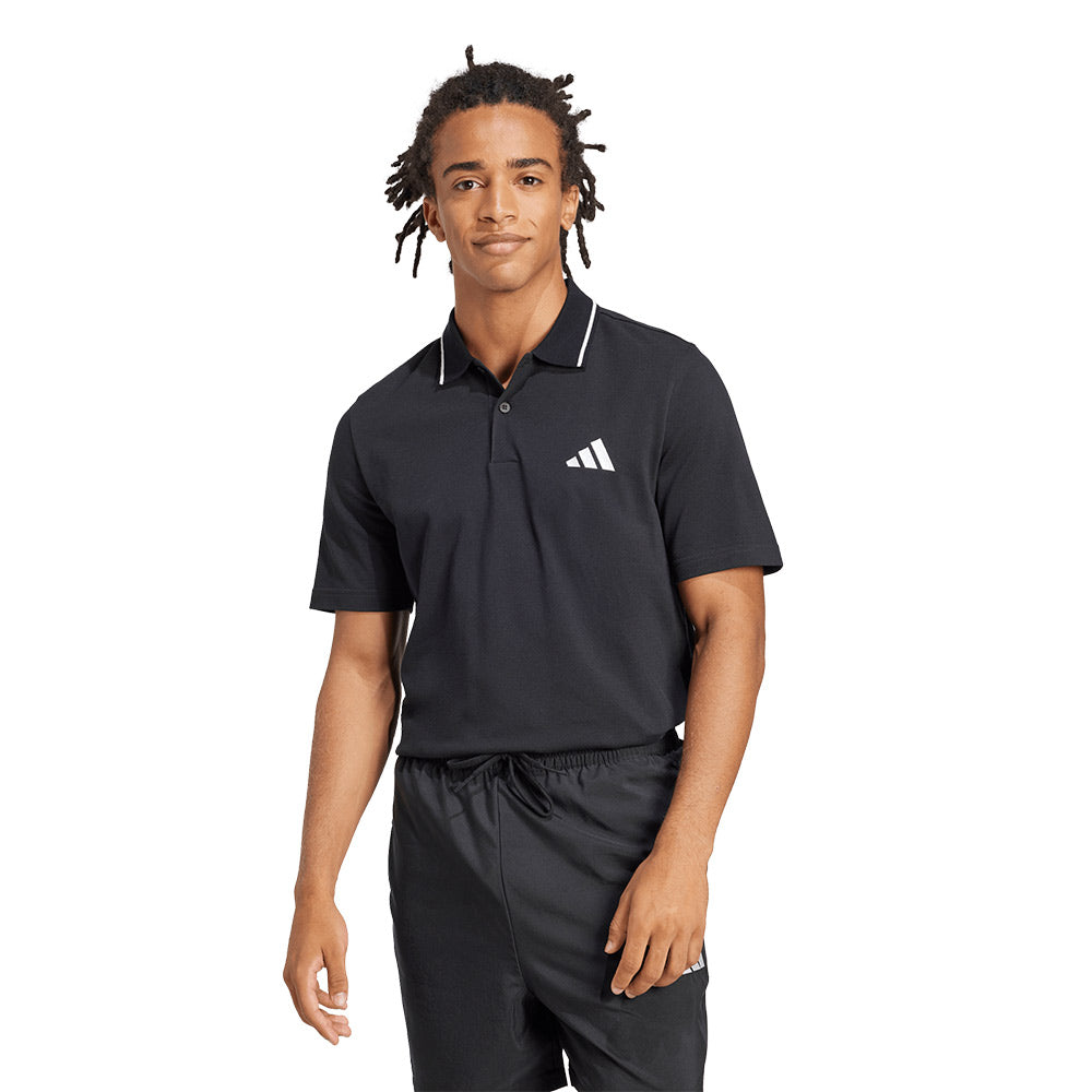 ADIDAS Essentials Small Logo Piqué Men's Polo Shirt - Supersports Thailand