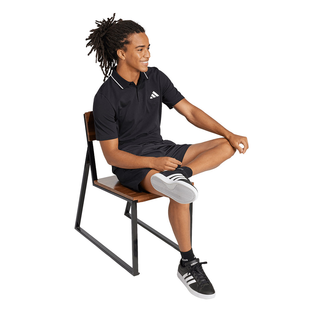 ADIDAS Essentials Small Logo Piqué Men's Polo Shirt - Supersports Thailand Supersports Thailand