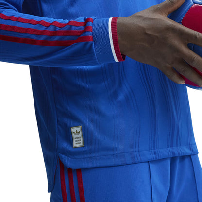 ADIDAS เสื้อแข่งผู้ชายแขนยาวทีมแมนเชสเตอร์ ยูไนเต็ด ชุดเยือน เกรด Authentic ฤดูกาล 2026/27