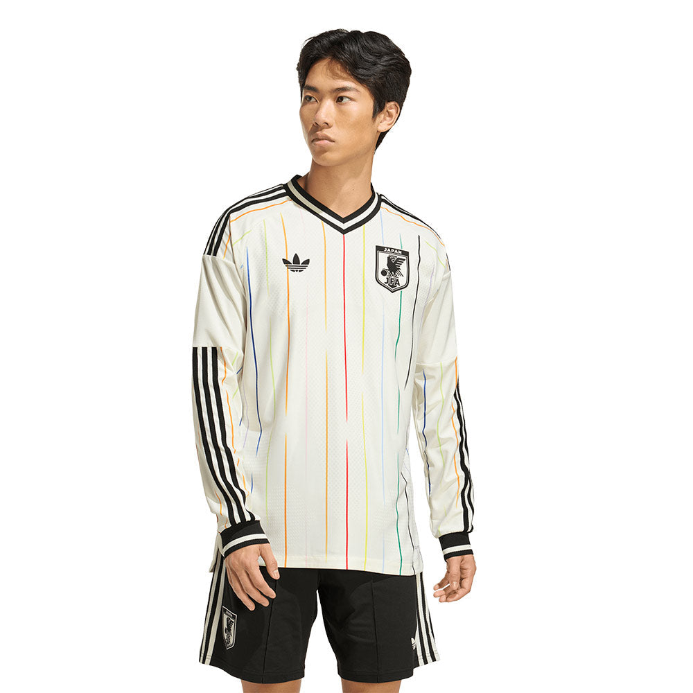 ADIDAS Men's Japan Away Authentic 2026 Long Sleeve Jersey - Supersports Thailand Supersports Thailand