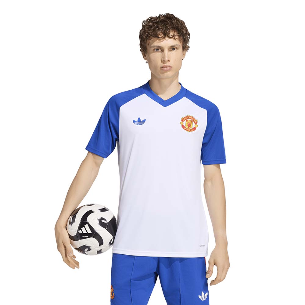 ADIDAS เสื้อแข่งผู้ชายทีมแมนเชสเตอร์ ยูไนเต็ด เกรด Pre Match ฤดูกาล 2026/27 Supersports Thailand