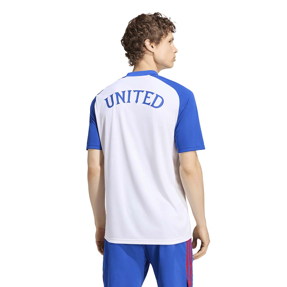ADIDAS เสื้อแข่งผู้ชายทีมแมนเชสเตอร์ ยูไนเต็ด เกรด Pre Match ฤดูกาล 2026/27 Supersports Thailand