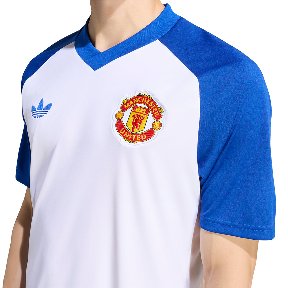 ADIDAS เสื้อแข่งผู้ชายทีมแมนเชสเตอร์ ยูไนเต็ด เกรด Pre Match ฤดูกาล 2026/27 Supersports Thailand