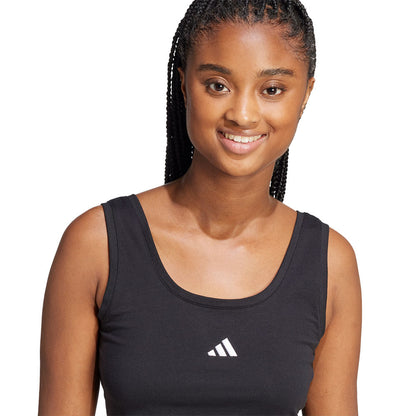 ADIDAS Essentials Small Logo Cotton Lifestyle Women's Tank