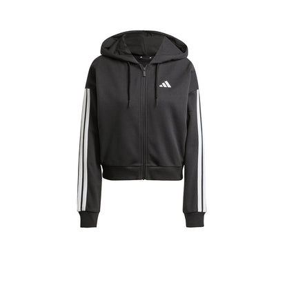 ADIDAS Essentials 3-Stripes French Terry Full-Zip Hoodie Women's Lifestyle Jacket - Supersports Thailand
