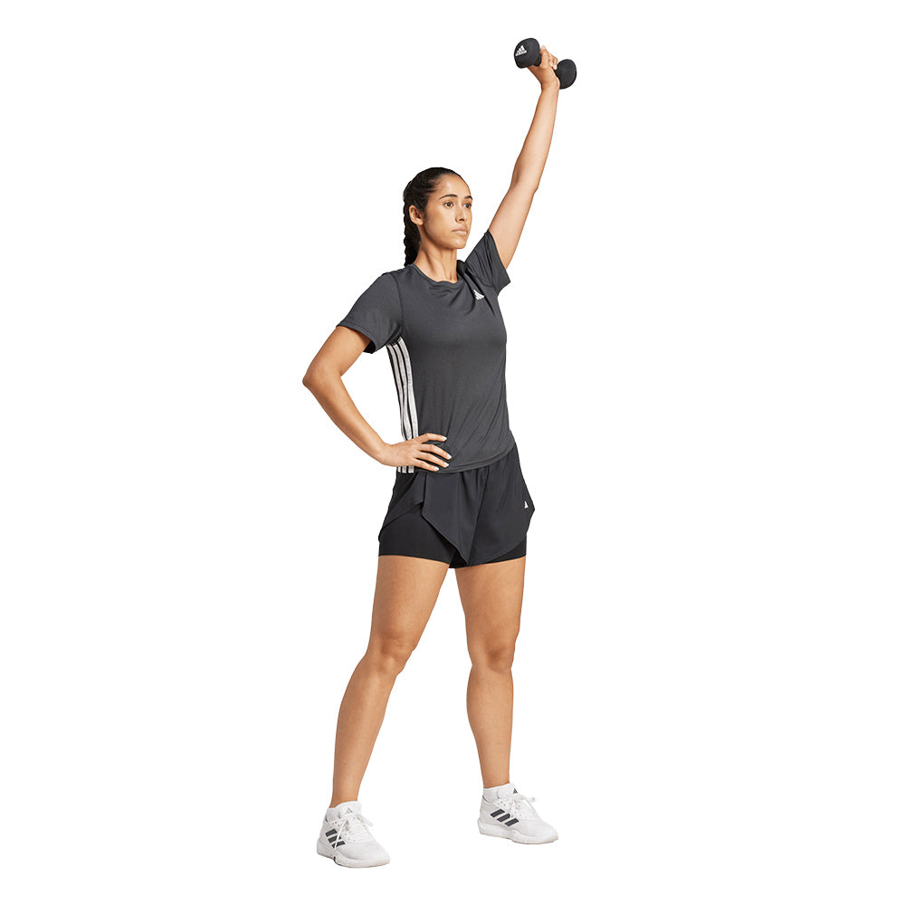 ADIDAS Train Essentials 3-Stripes Workout Women's Training T-Shirt - Supersports Thailand Supersports Thailand