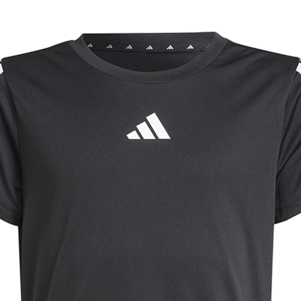 ADIDAS Training Essentials 3-Stripes Kids T-Shirt - Supersports Thailand