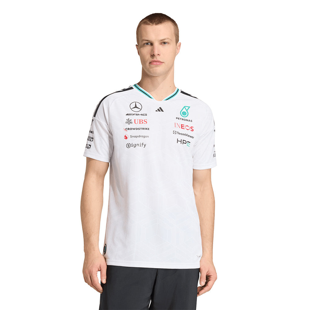 ADIDAS Men's Mercedes - AMG Petronas Formula One Team Authentic Driver Jersey - Supersports Thailand Supersports Thailand