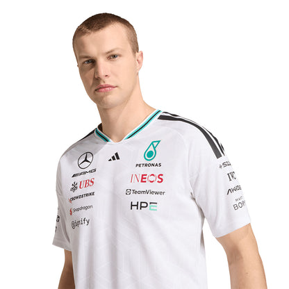 ADIDAS Men's Mercedes - AMG Petronas Formula One Team Authentic Driver Jersey - Supersports Thailand