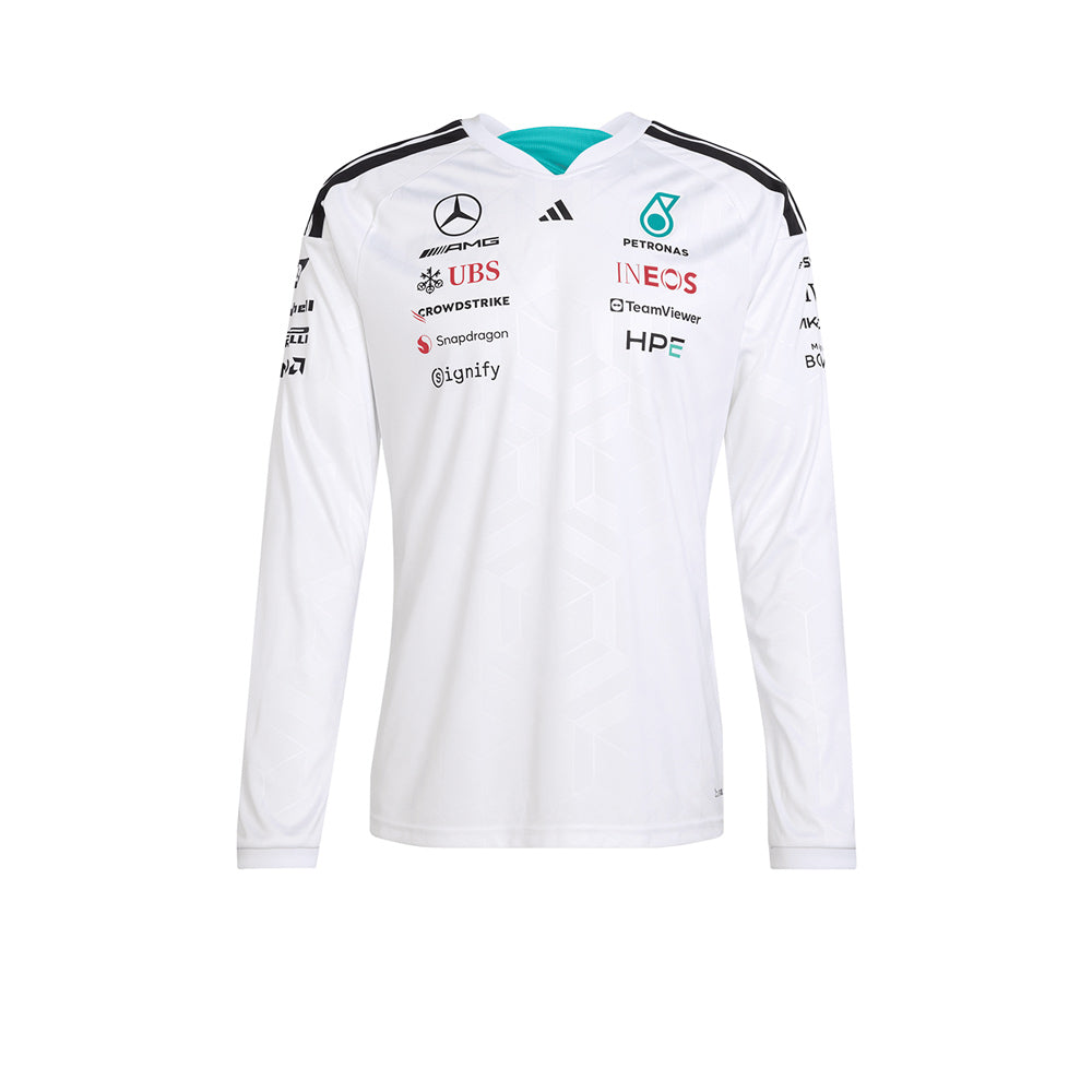 ADIDAS Men's Mercedes - AMG Petronas Formula One Team Long Sleeve Driver Jersey - Supersports Thailand