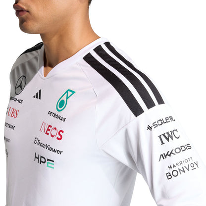 ADIDAS Men's Mercedes - AMG Petronas Formula One Team Long Sleeve Driver Jersey - Supersports Thailand