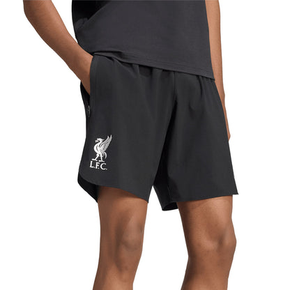 ADIDAS Liverpool FC Tiro Travel กางเกงฟุตบอลขาสั้นผู้ชาย