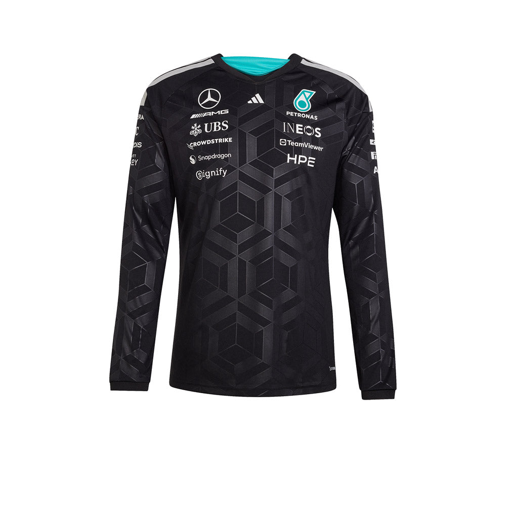 ADIDAS Men's Mercedes - AMG Petronas Formula One Team Long Sleeve Driver Jersey - Supersports Thailand