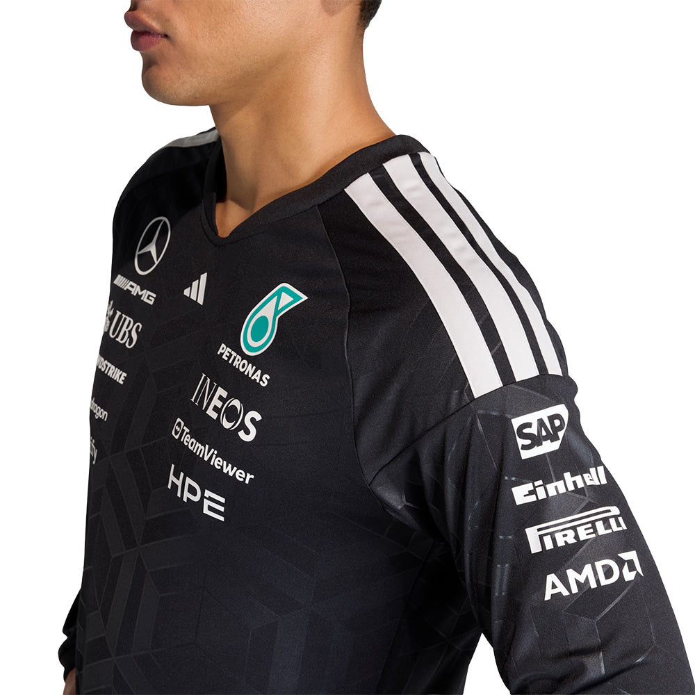 ADIDAS Men's Mercedes - AMG Petronas Formula One Team Long Sleeve Driver Jersey - Supersports Thailand Supersports Thailand