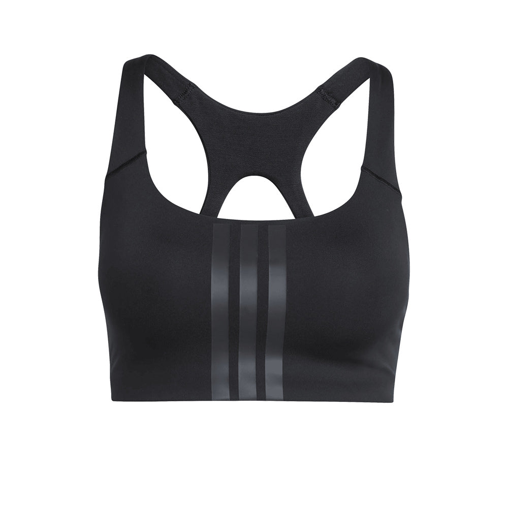 ADIDAS Optime Workout 3-Stripes Medium Support Women's Training Sports Bra - Supersports Thailand