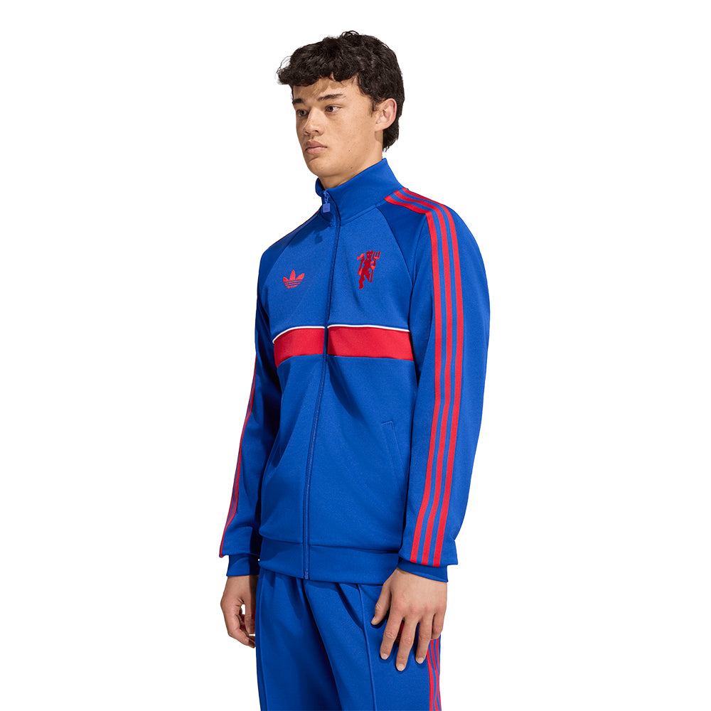 ADIDAS Manchester United Originals เสื้อแจ็คเก็ตผู้ชาย Supersports Thailand