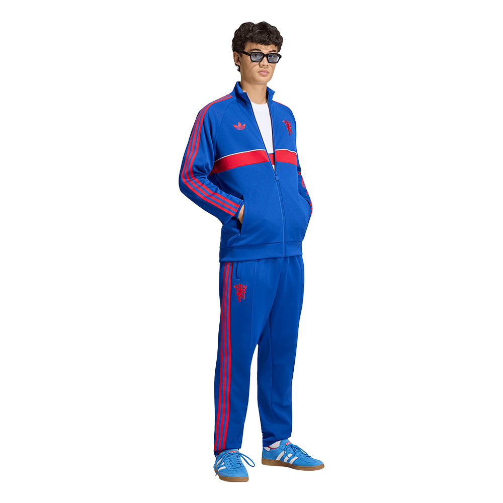 ADIDAS Manchester United Originals เสื้อแจ็คเก็ตผู้ชาย Supersports Thailand