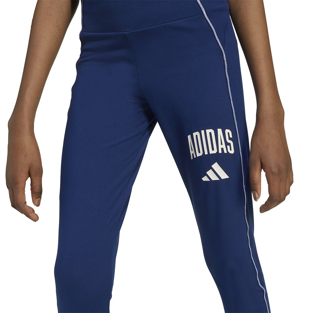 ADIDAS Train Essentials Collegiate Print กางเกงเลกกิ้งเด็กผู้หญิง