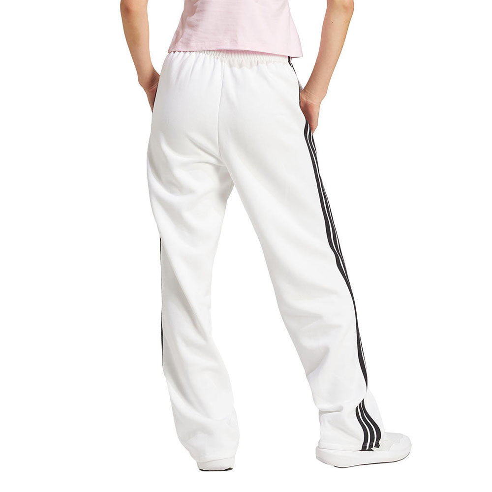 ADIDAS Essentials 3-Stripes Open-Hem Fleece Women's Lifestyle Pants - Supersports Thailand