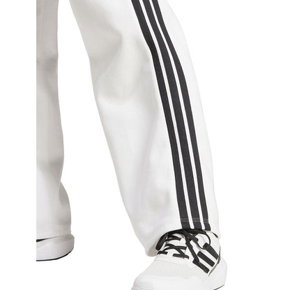 ADIDAS Essentials 3-Stripes Open-Hem Fleece Women's Casual Pants