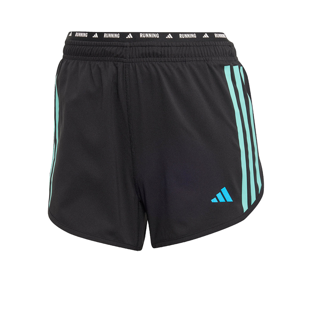 ADIDAS Own the Run 3-Stripes กางเกงวิ่งขาสั้นผู้หญิง