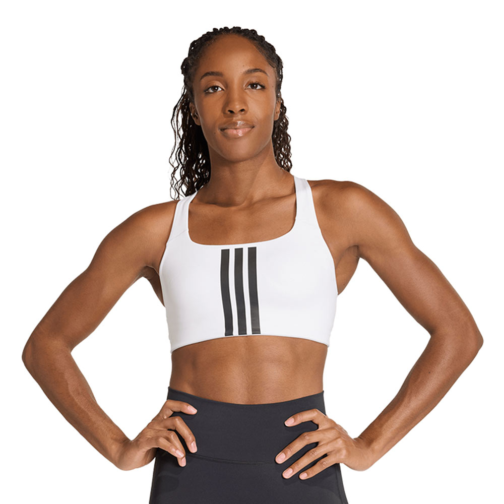 ADIDAS Optime Workout 3-Stripes Medium Support Women's Sports Bra - Supersports Thailand Supersports Thailand